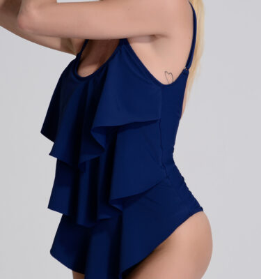 Traje de baño enterizo azul marino