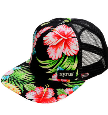 Cap Estampa Tropical Flowers