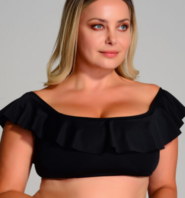 MEGAN TOP - Negro - Imagen 4