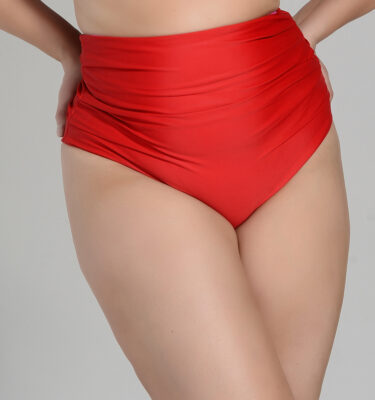 Traje de baño bombacha Megan Bottom rojo fucsia