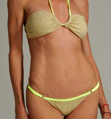 Bombacha SURI LUREX ORO