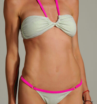 Bombacha SURI LUREX PLATA