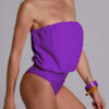 Traje de baño modelo Eva color violeta