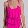Malla enteriza Sayulita color fucsia