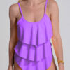 Malla enteriza Sayulita color lila