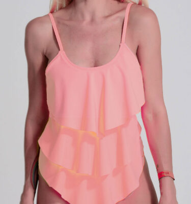 Malla enteriza Sayulita color Rosa vintage