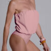Traje de baño modelo Eva color rosa vintage