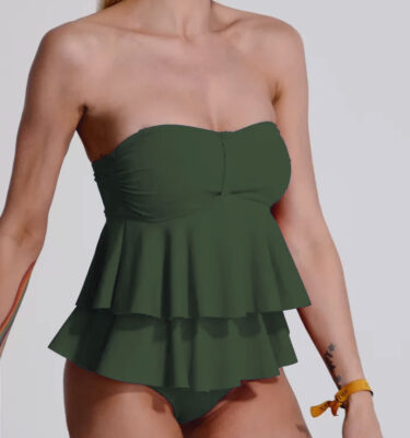 Enteriza Vayma verde militar