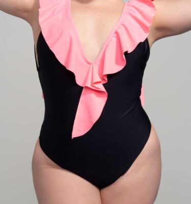 Traje de baño enterizo Scarlett coral