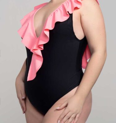Traje de baño enterizo Scarlett coral
