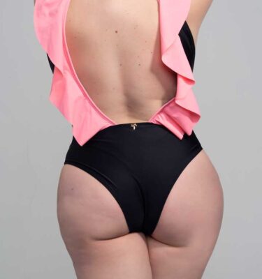 Traje de baño enterizo Scarlett coral