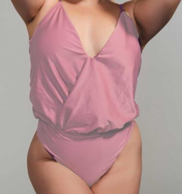 Traje de baño enterizo modelo Aleph LILA