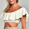 Megan Top Hueso y Avellana
