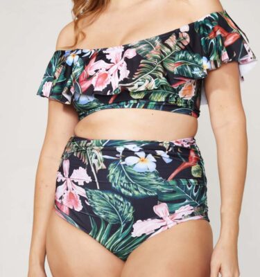 Conjunto Megan Night Flowers