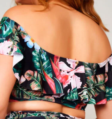 Alternative view of MEGAN TOP - Night Flowers