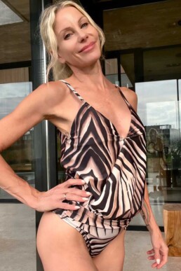 Traje de baño enterizo modelo Aleph