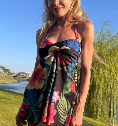 Traje de baño enterizo mujer