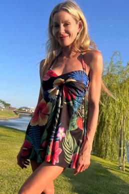 Traje de baño enterizo mujer