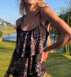 Traje de baño enterizo