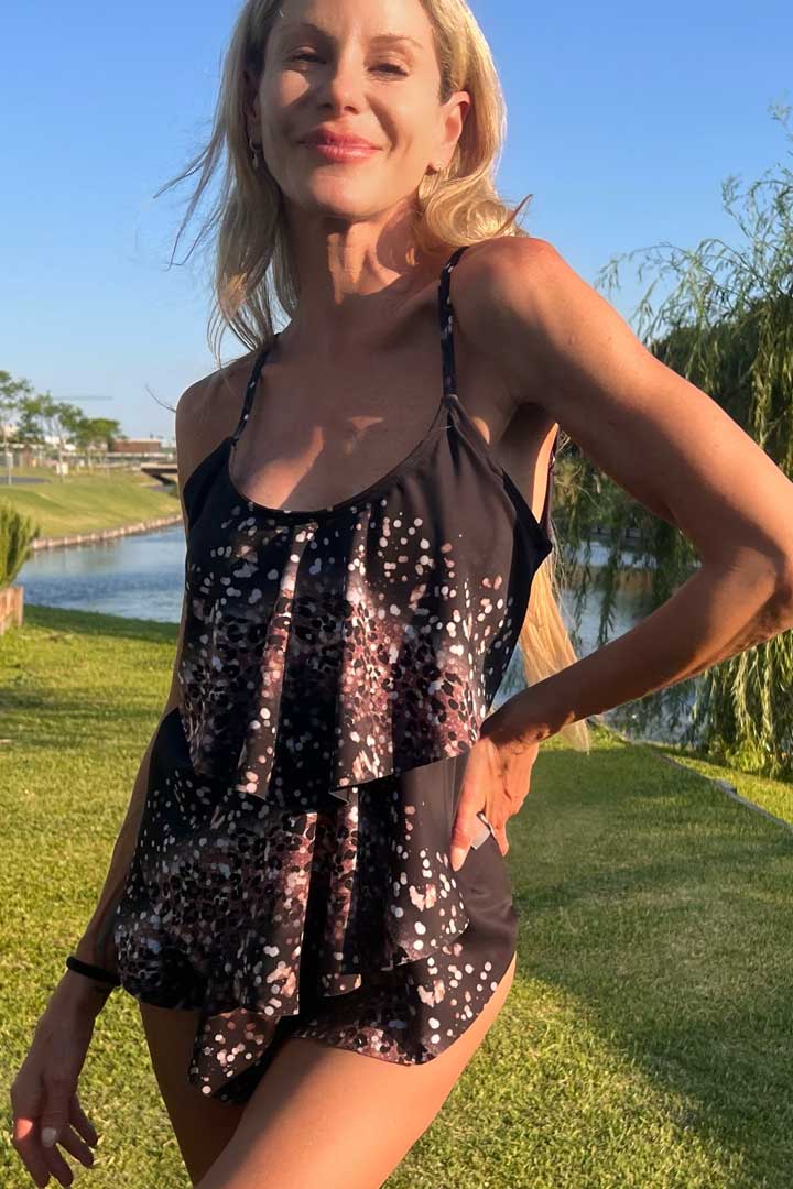 Traje de baño enterizo